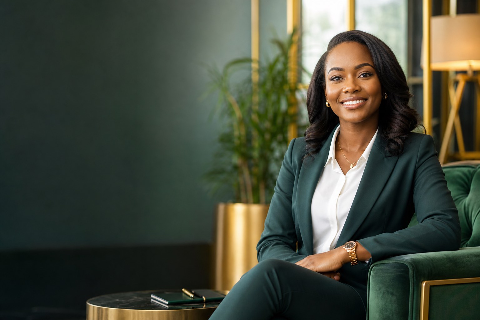 Confident Kenyan woman representing ELA Women Banking